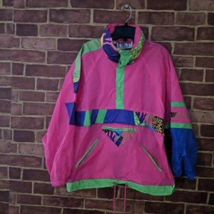 Vintage 80's Windbreaker Excellent used Condition